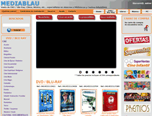 Tablet Screenshot of mediablau.com